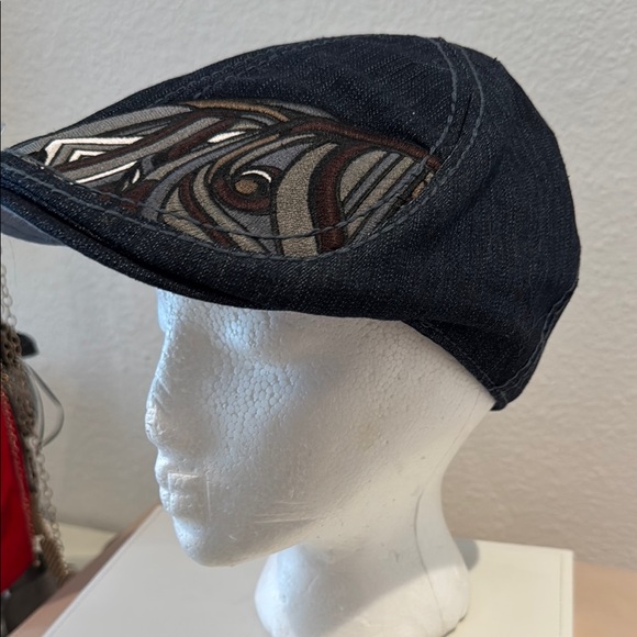 Goorin Bros Navy Blue Artistic 1333 Minna Cap, Size Small - Picture 4 of 11